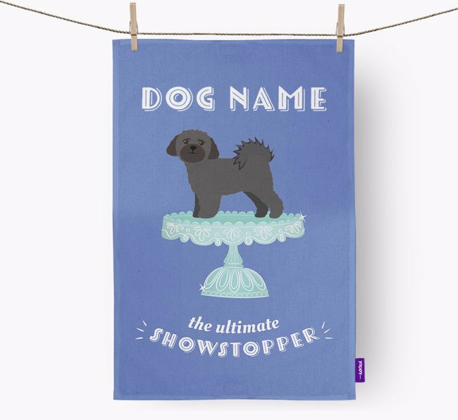 'The Ultimate Showstopper' - Personalised {breedFullName} Tea Towel